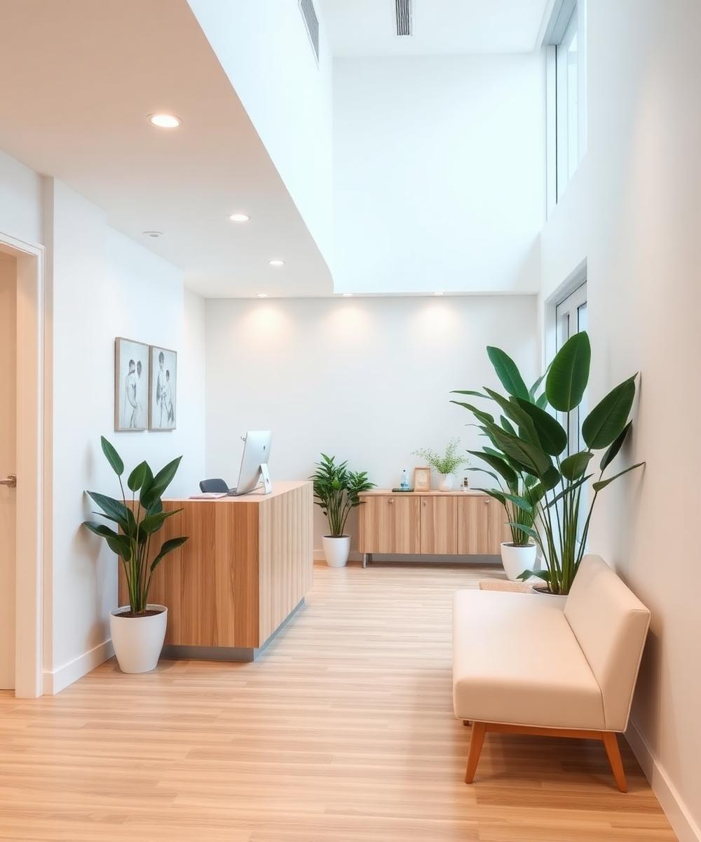 Reception at Elite Physiotherapy Clinic